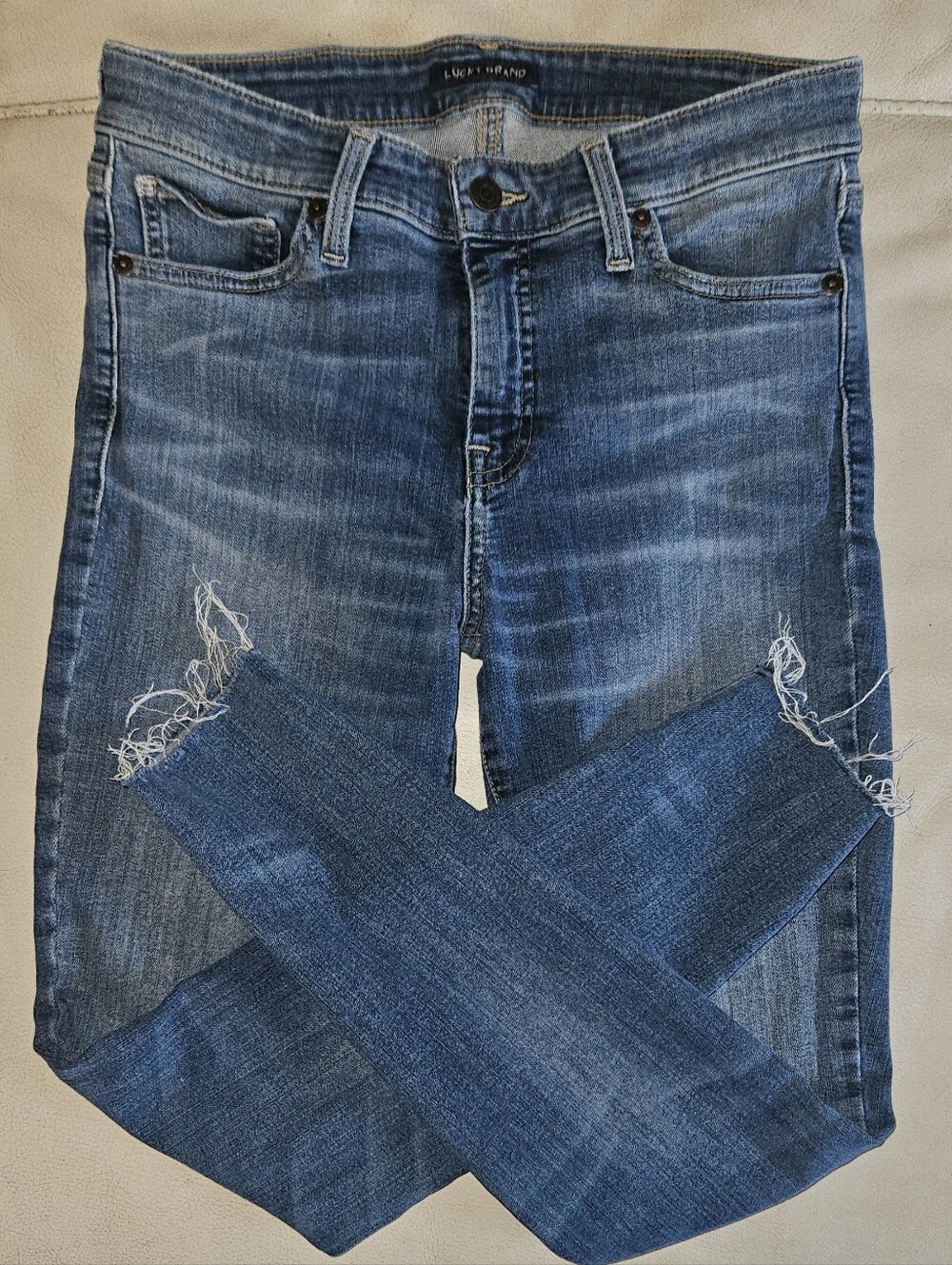 LUCKY Mid Rise Super Skinny Ava Jeans